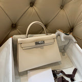 Close-up detail of elegant bag design