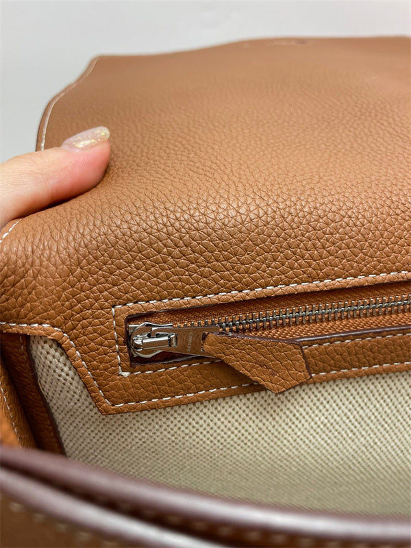 classic shoulder bag detail view showing craftsmanship 8