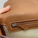  classic shoulder bag detail view showing craftsmanship 8