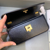 Structured Premium PU Leather Handbag - Refined Silhouette | Women's Everyday Carry Handbag #414 - styled full view (image 7) of designer-inspired handbag