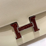  smart top-handle bag detail view showing craftsmanship