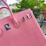 Close-up detail of considered bag design