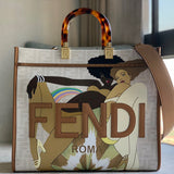 Ziva's Charm handbag – side angle view (35cm*17cm*31cm)