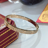 Close-up detail view of Cartier unisex jewelry piece