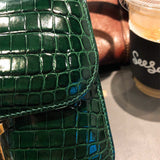  Clean-Lined satchel carried on shoulder 16