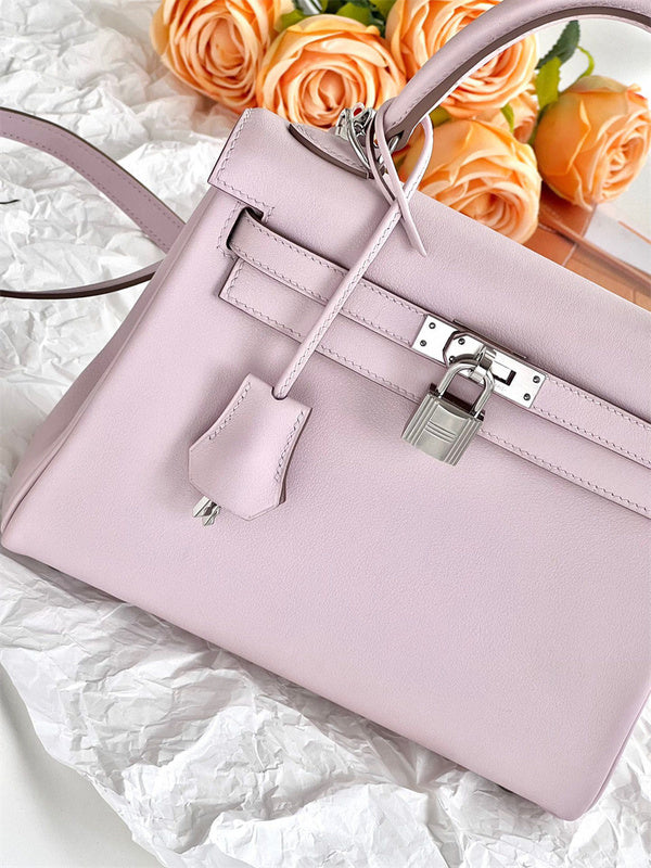  graceful top-handle bag detail view showing craftsmanship