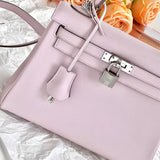  graceful top-handle bag detail view showing craftsmanship