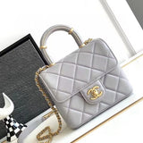 Ziva's Charm handbag – side angle view (one versatile size)