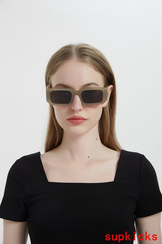 Lifestyle view of Louis Vuitton unisex sunglasses