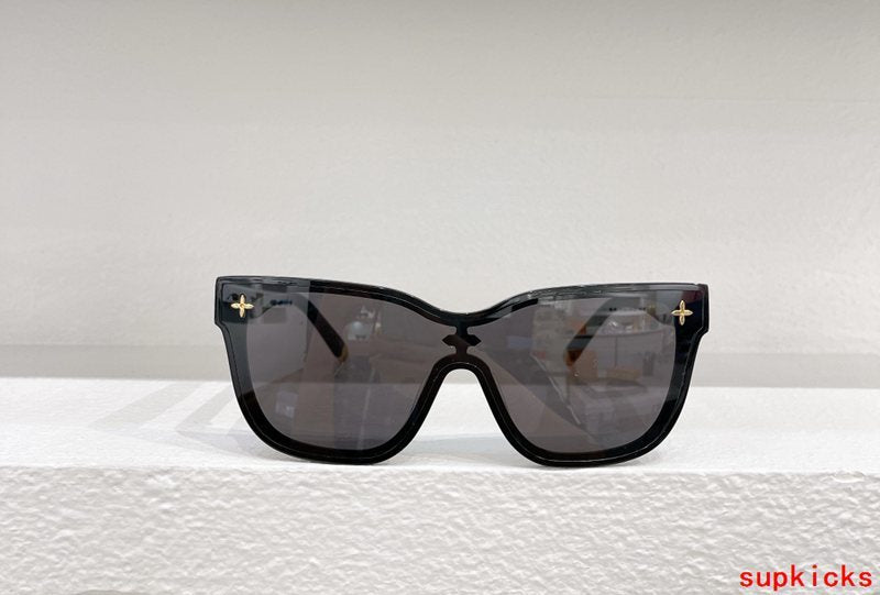 Lifestyle view of Louis Vuitton unisex sunglasses