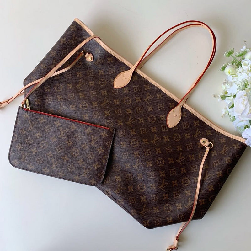 Side profile of modern classic women's handbag – women's statement bag