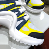 Louis Vuitton shoes Style 285 - top view showing design