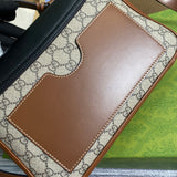 Front view of chic refined women's handbag – women's luxury accessory