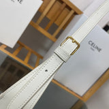 Side profile of chic structured women's handbag – women's everyday handbag