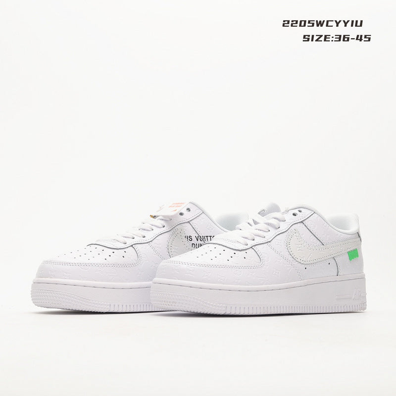 Nike sneakers detailed view showing premium designer craftsmanship