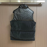 Side profile of Louis Vuitton luxury clothing with logo-detail design