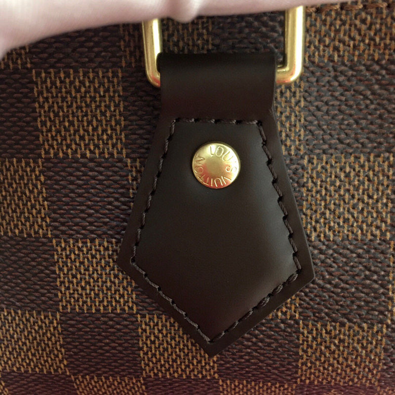 Top view of classic polished women's handbag – women's luxury handbag