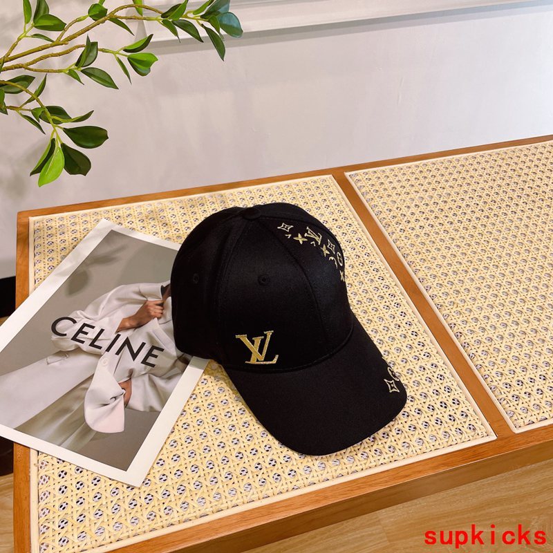 Side view of Louis Vuitton unisex cap