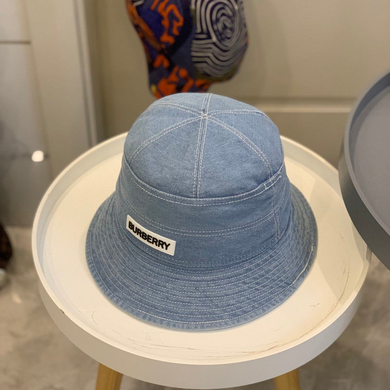 Side view of Burberry unisex cap