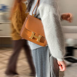 Close-up detail of streamlined bag design