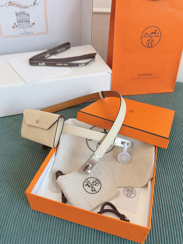 Close-up detail of smart bag design