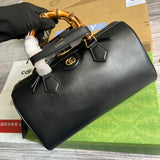 Front view of chic sleek women's handbag – women's luxury handbag