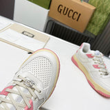 Gucci all-black luxury sneakers view 8 heritage-inspired look