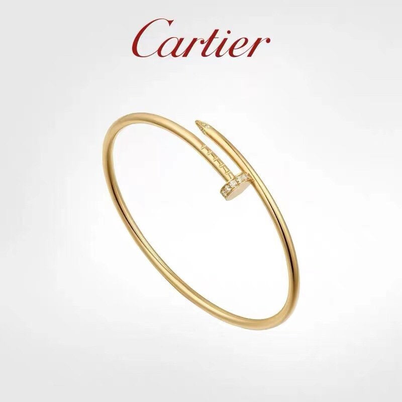 Front view of Cartier unisex jewelry piece