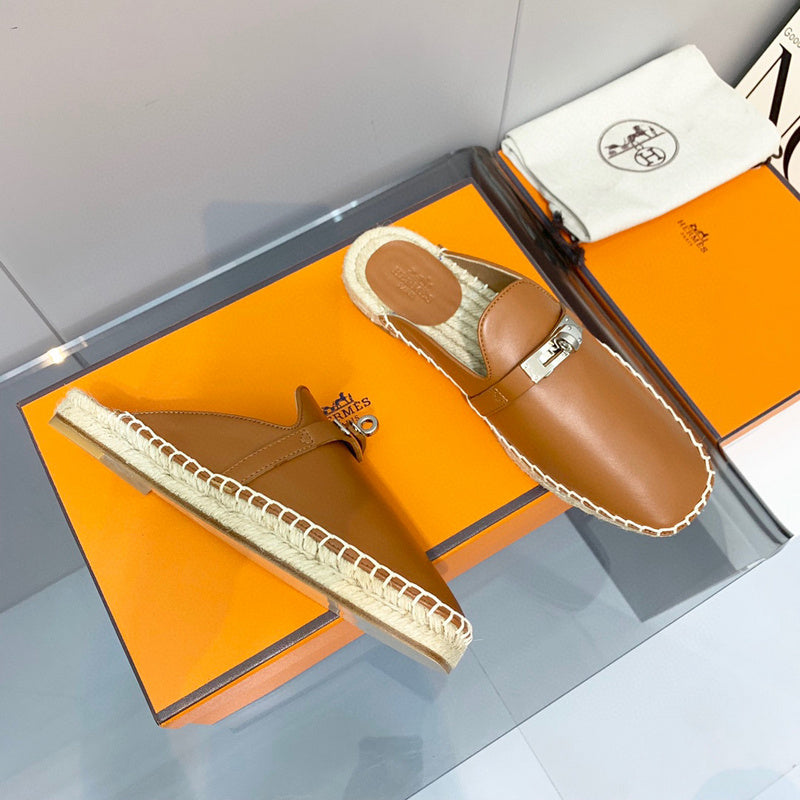 Hermes sandals Style 202 - styled lifestyle view