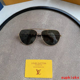 Side view of Louis Vuitton unisex sunglasses