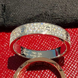 Side view of Cartier unisex jewelry piece