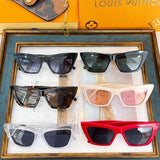 Lifestyle view of Louis Vuitton unisex sunglasses