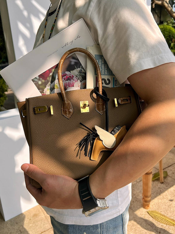 Interior view of statement premium bag
