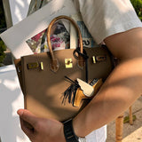 Interior view of statement premium bag
