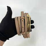 Chloe designer handbag leather closeup detail