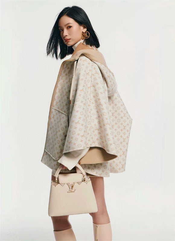  Sleek structured bag carried on shoulder 22