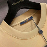 Front view of Louis Vuitton cotton t-shirt with label-forward styling