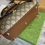 Handle and strap detail of premium statement women's handbag – women's premium purse
