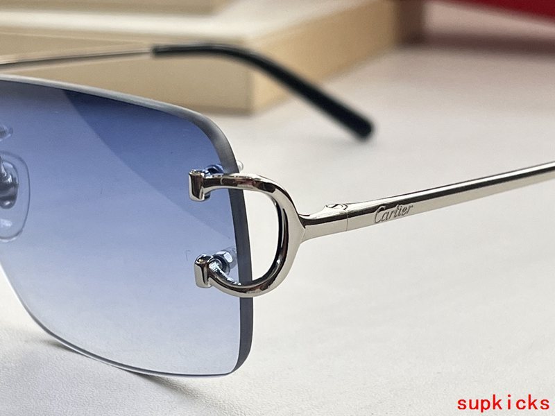 Front view of Cartier unisex sunglasses