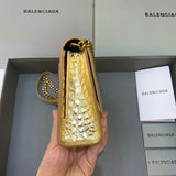 Bold Vegan Leather Handbag - Understated Luxury Look | Women's Premium Handbag #472 - back view (image 4) of designer-inspired handbag