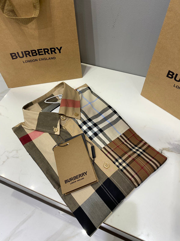 Side profile view of Burberry luxury piece style No.020