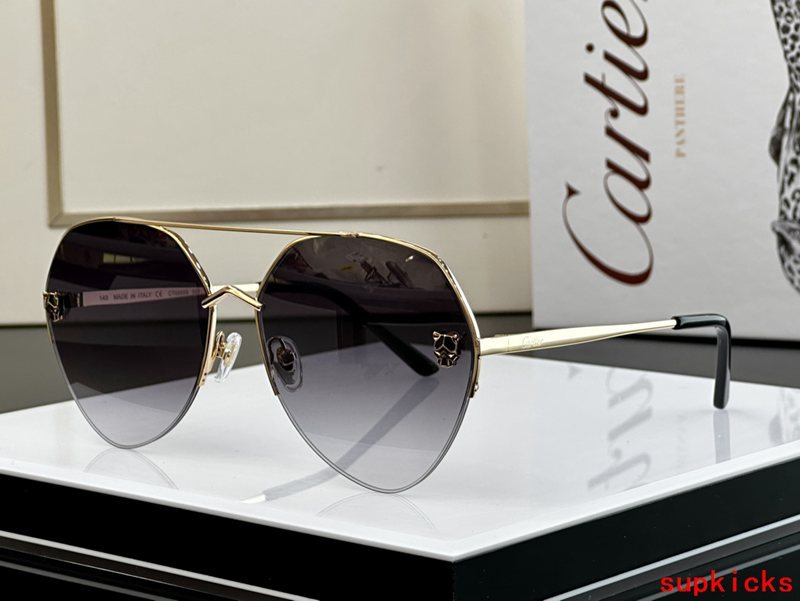 Lifestyle view of Cartier unisex sunglasses