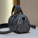  Understated handbag carried on shoulder