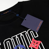 Flat lay presentation of Louis Vuitton cotton t-shirt with everyday silhouette