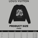 Close-up detail shot of Louis Vuitton luxury clothing with contemporary cut
