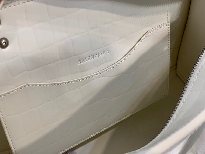 Sophisticated Faux Leather Handbag - Signature Hardware Accents | Women's Premium Handbag #664 - hardware and detail close-up (image 5) of designer-inspired handbag