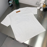 Front view of Louis Vuitton cotton t-shirt with signature branding