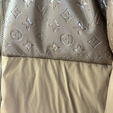 Front view of Louis Vuitton luxury clothing with contemporary cut