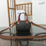 Back view of signature classic women's handbag – women's everyday handbag