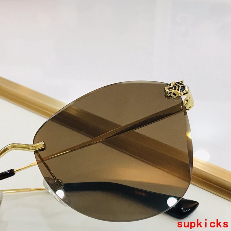 Side view of Cartier unisex sunglasses